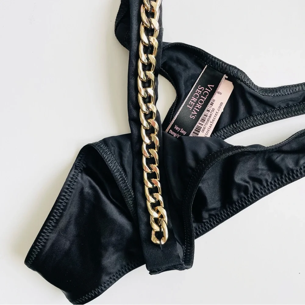 32C SMALL Victoria’s Secret chain strap bra set